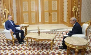 Гурбангулы Бердымухамедов поблагодарил Азербайджан за подаренный танкер "Достлуг"