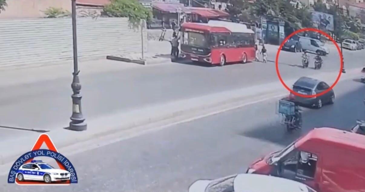 İki motosiklet toqquşdu