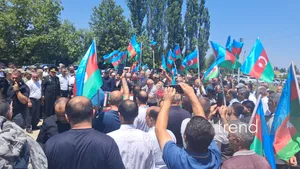 Останки шехида Мовсюма Алиева похоронены в Физули (ФОТО)