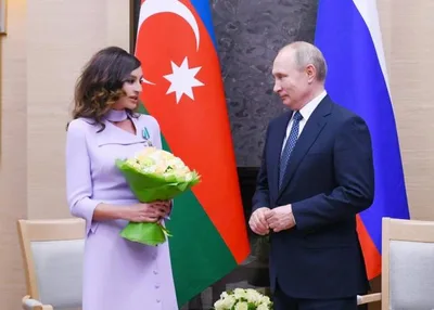 Путин поздравил Мехрибан Алиеву с днем рождения