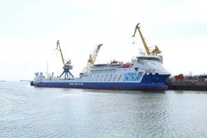 Паром типа RoPax "Азербайджан" введен в эксплуатацию после капремонта