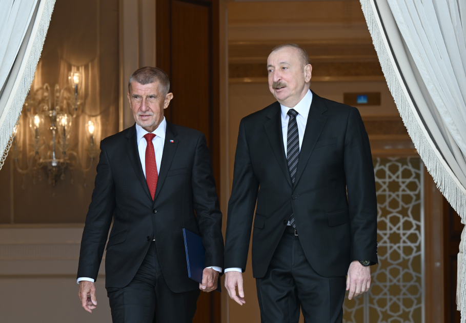 İlham Əliyev: Azərbaycan və Çexiya hərbi məhsulların birgə istehsalı üzrə danışıqlar aparır