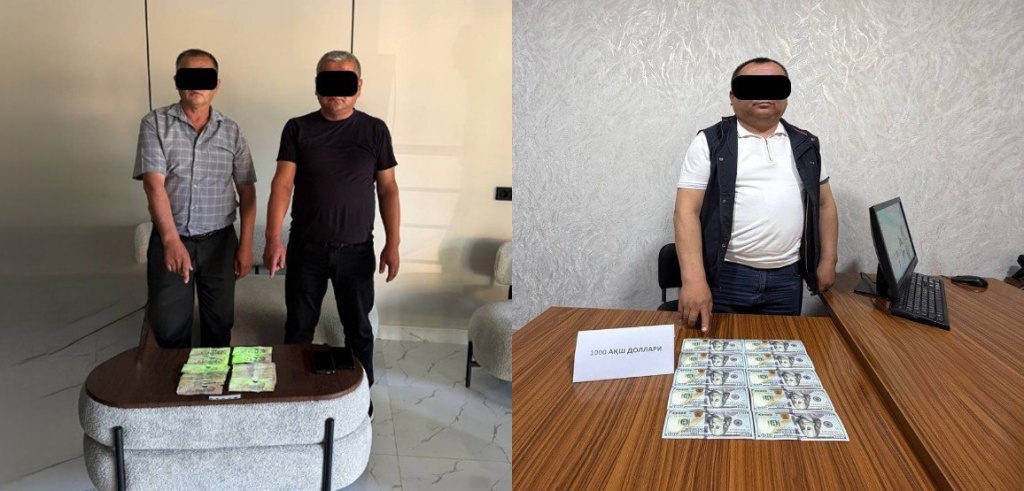 В Самаркандской области замглавы налоговой инспекции и экс-замхокима попались на взятках