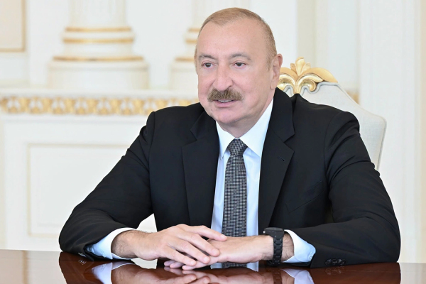 Алиев направил послание Трампу