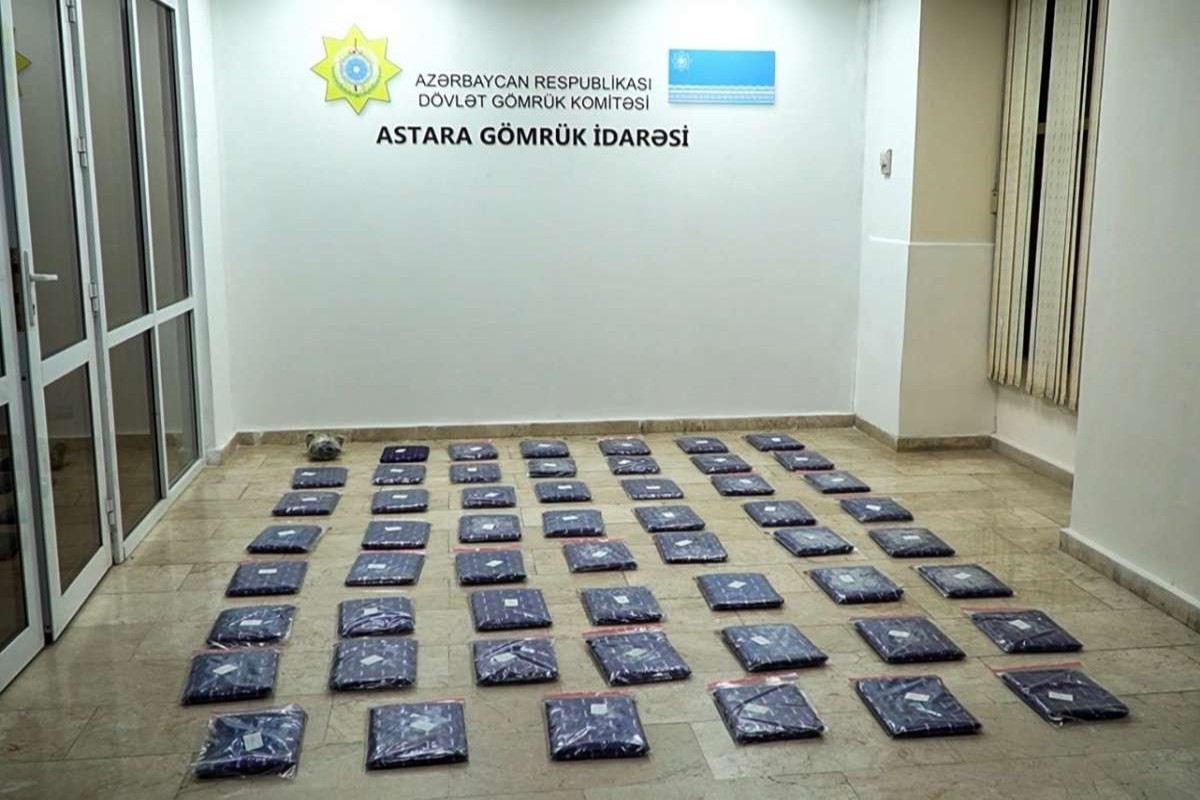 Более 25 кг марихуаны пытались провезти через Азербайджан из Ирана в Россию-ФОТО-ВИДЕО