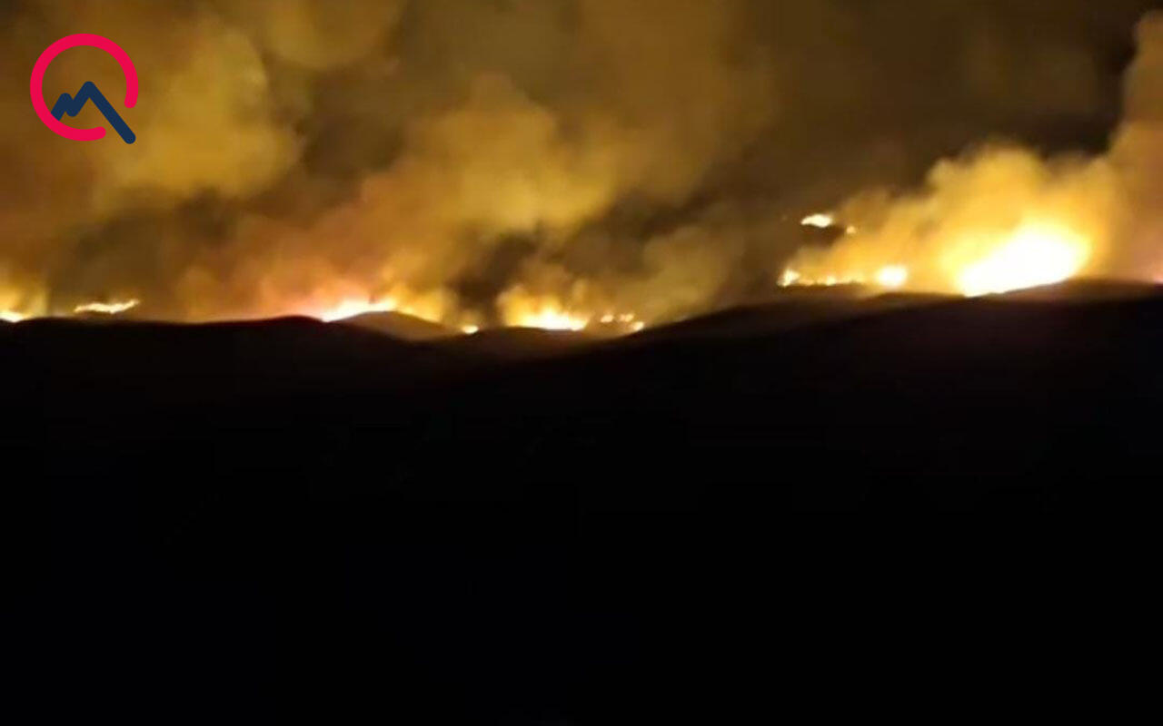 Füzulinin iki kəndində güclü yanğın başlayıb