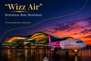 Wizz Air открывает прямые рейсы между Баку и Братиславой