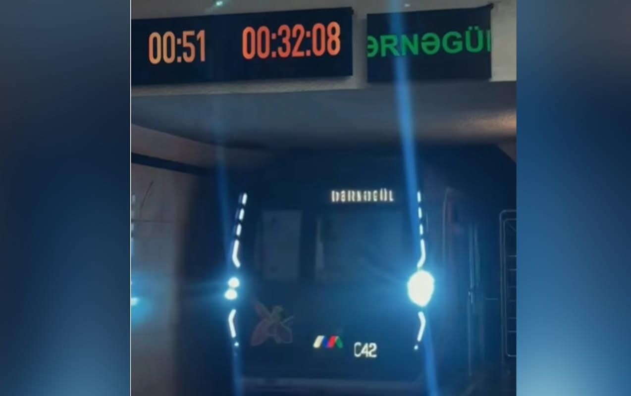 “28 May”dan “Dərnəgül”ə sonuncu qatar