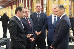 Беседа азербайджанского, армянского и турецкого министров