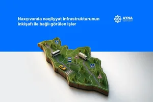 Naxçıvanda 9 marşrut xətti üzrə 72 müasir avtobus xəttə buraxılıb - AYNA