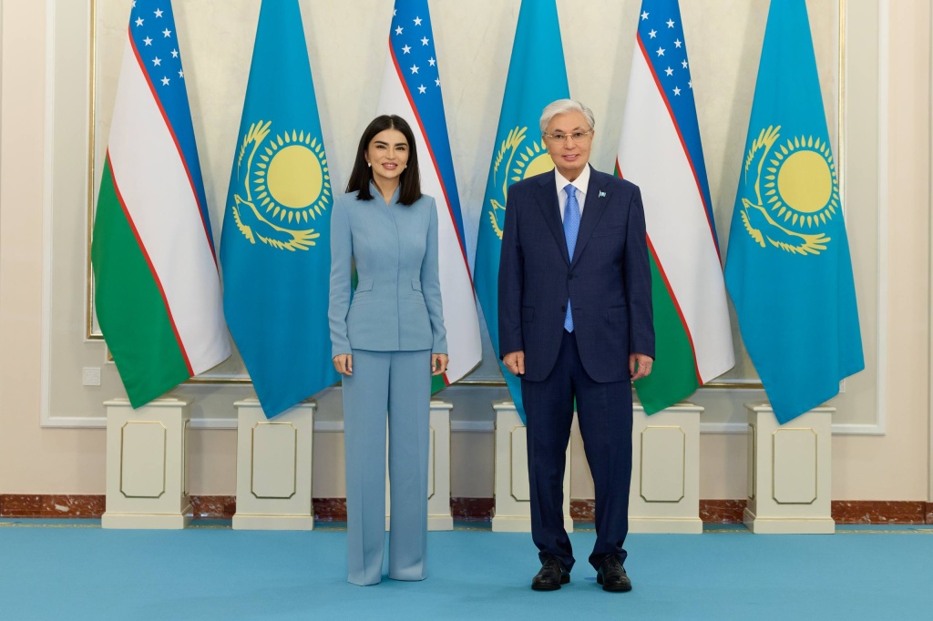 Саида Мирзиёева провела переговоры с руководством Казахстана