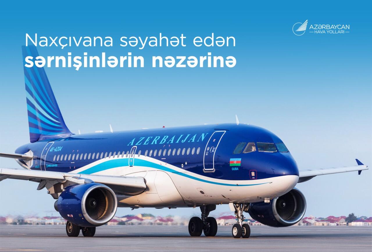 AZAL Bakı–Naxçıvan–Bakı marşrutu ilə daşınan sərnişinlərin sayını