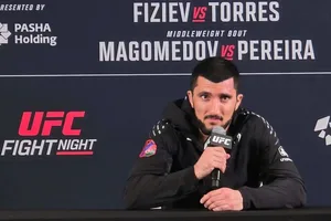 Фарман Гасанов прокомментировал свою победу на турнире UFC Fight Night Baku