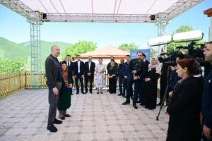 Президент Ильхам Алиев напомнил о своем послании армянам из Лачина