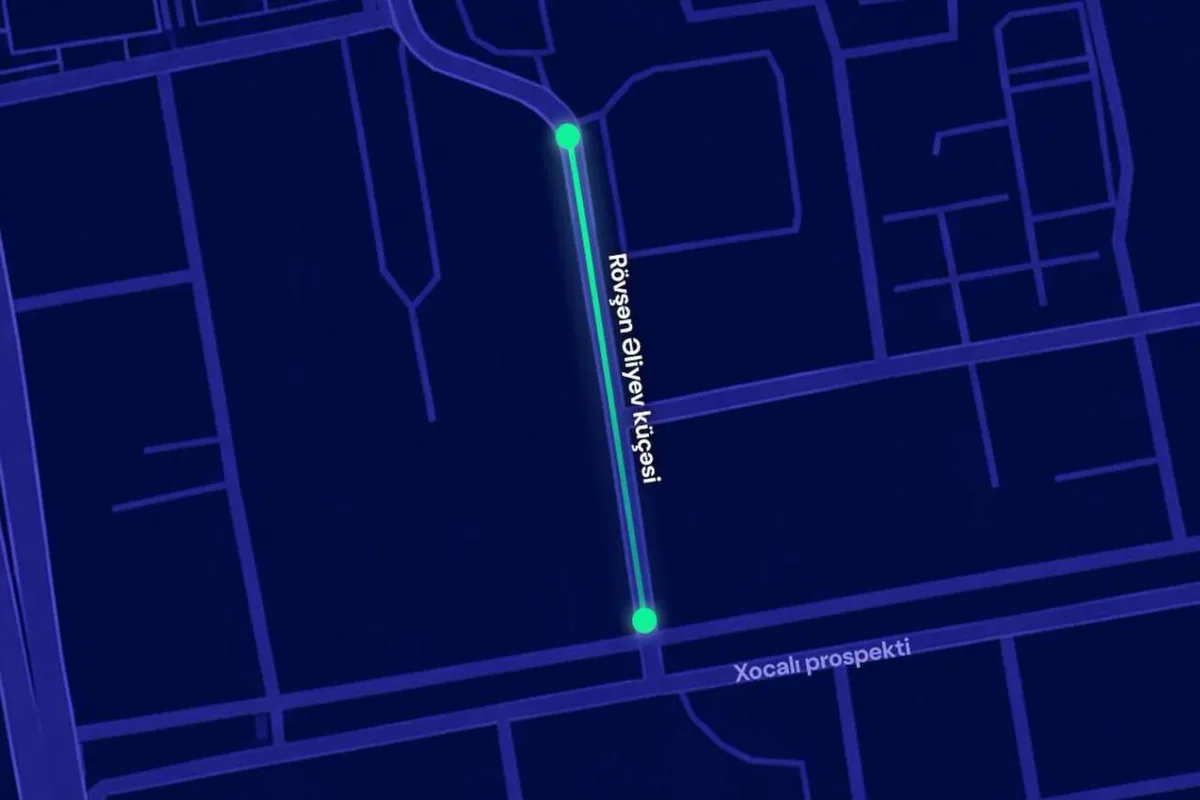 На одной из улиц в Баку частично ограничат движение