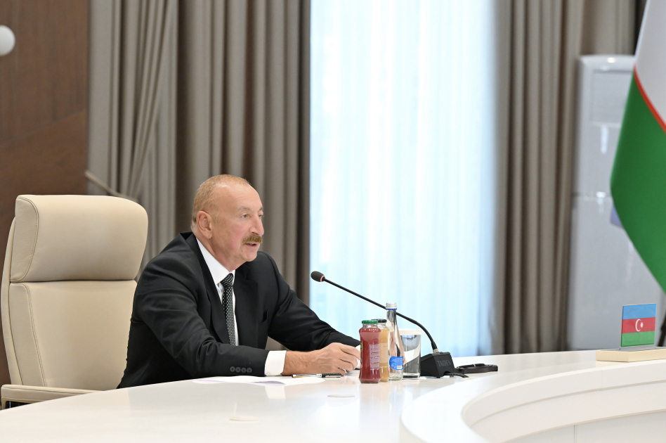 Президент Ильхам Алиев: Азербайджан будет наращивать сотрудничество со странами Центральной Азии
