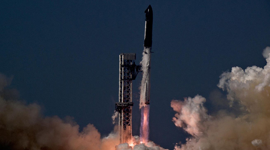 SpaceX провела 13-й испытательный полет Starship (видео)
