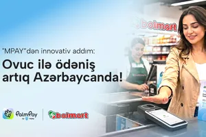 MPAY впервые в Азербайджане запускает технологию оплаты ладонью в магазине Bolmart