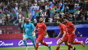 Сборная Азербайджана по мини-футболу вышла в полуфинал чемпионата Европы