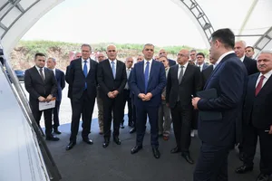 Участники заседания Координационного штаба ознакомились с работами в горноперерабатывающем комплексе «Демирли» (ФОТО)