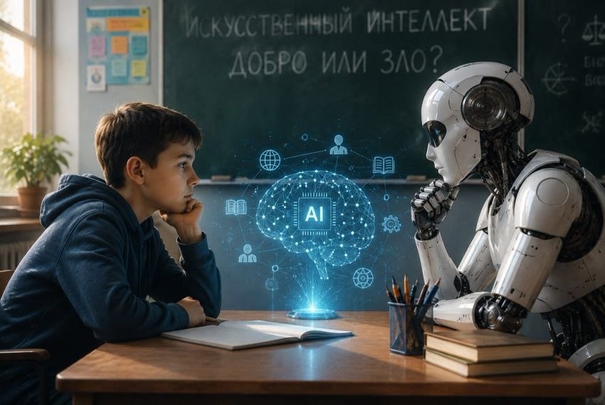Искусственный интеллект: добро или зло для школьников и студентов?