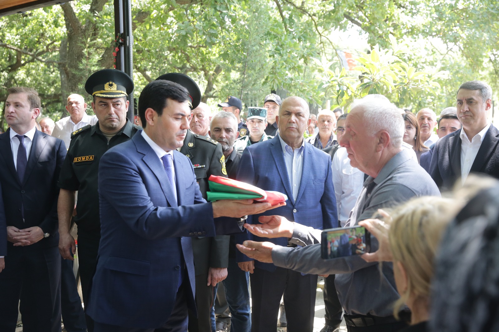 В Хачмазе захоронены останки шехида Первой Карабахской войны (ФОТО)