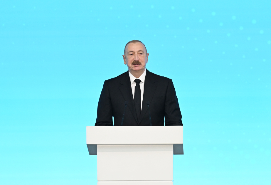 Президент Ильхам Алиев: «Каспийская нефтегазовая выставка» заложила основу для развития энергетики современного Азербайджана