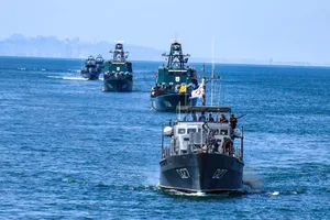 Морской спецназ и пехота: учения ВМС Азербайджана с боевыми стрельбами
