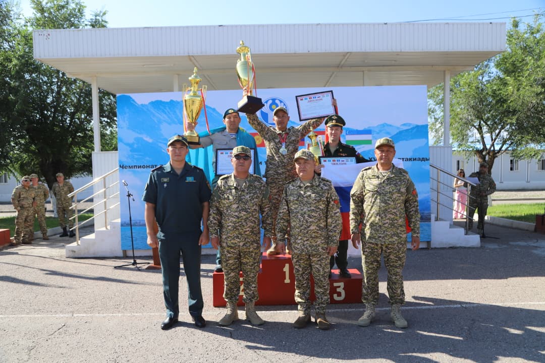 Команда Вооруженных сил КР стала победителем чемпионата по стрельбе стран СНГ