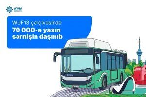 AYNA: В рамках WUF13 перевезено около 70 тыс. пассажиров