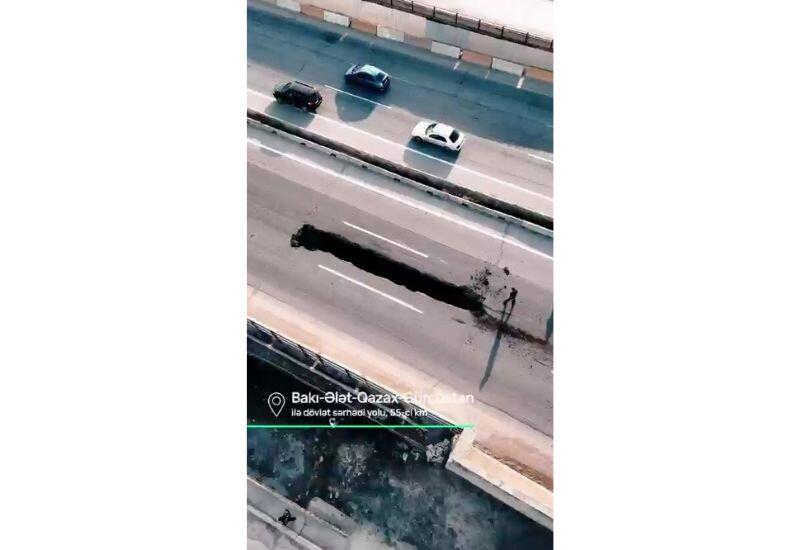 Qobustanda yeni avtomobil körpüsünün tikintisi başa çatıb