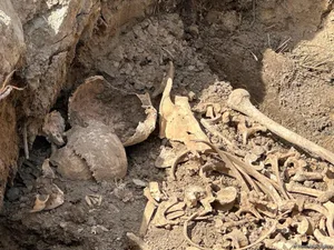 Ağdamda insan skeletinə bənzər qalıqlar aşkarlanıb