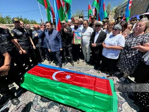 В Гёранбое состоялись похороны шехида Рауфа Ахмедова