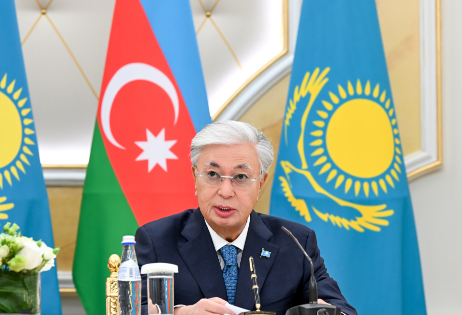 Президент Казахстана поздравил Президента Ильхама Алиева
