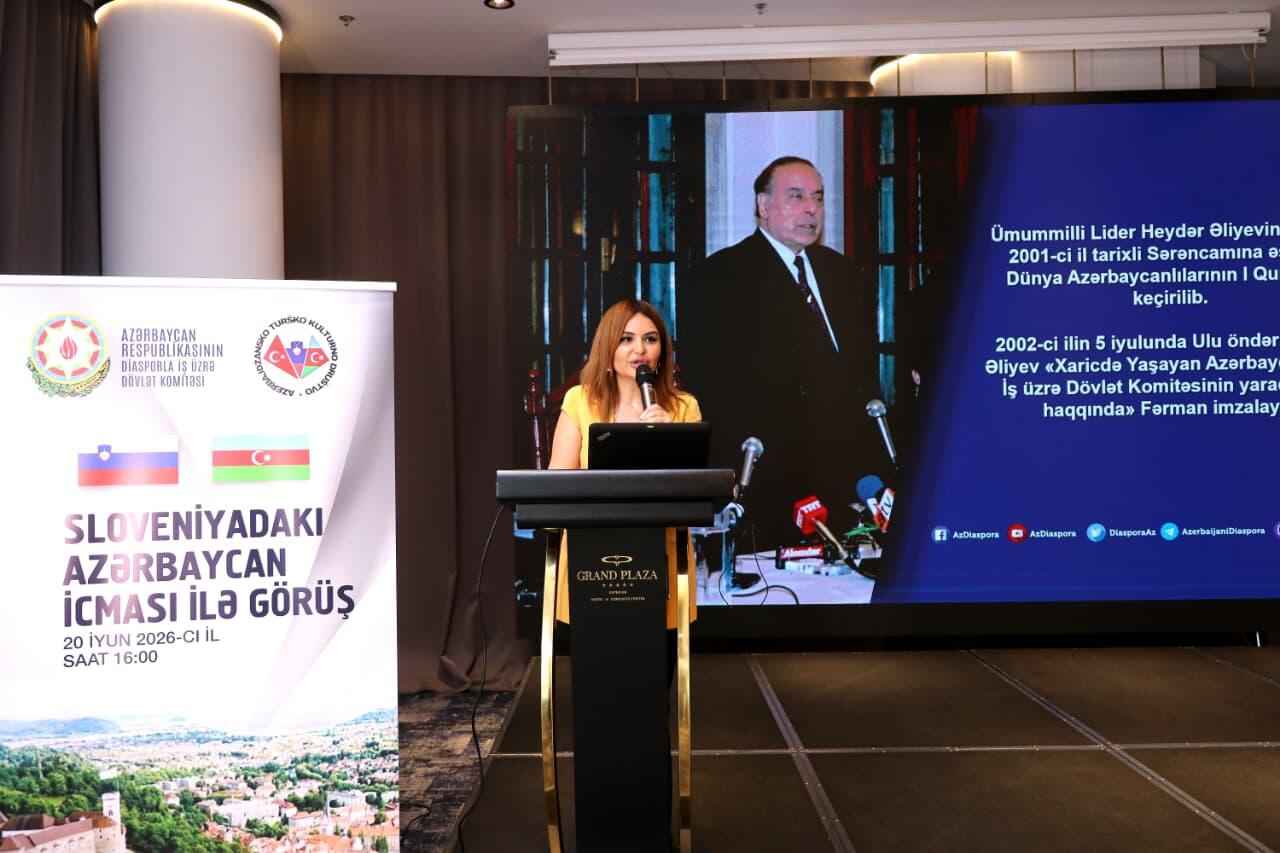 Sloveniyada keçirilən icma görüşü məhsuldar müzakirələrlə yadda qalıb