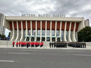 Silahlı Qüvvələr Günündə hərbi qulluqçuların yürüşləri təşkil olunub