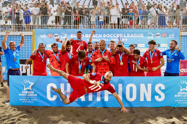 Сборная Азербайджана по пляжному футболу выиграла Евролигу