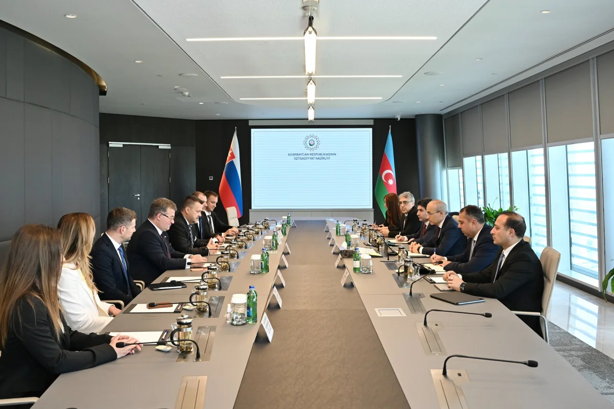 Азербайджан и Словакия расширяют экономическое партнерство
