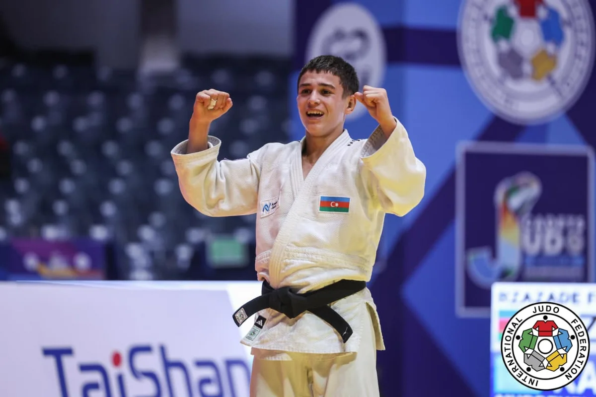 Азербайджанский дзюдоист Фарид Рзазаде стал чемпионом мира среди юниоров