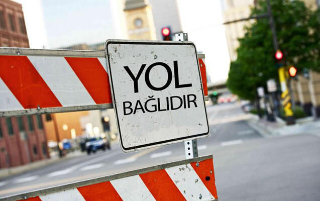Bakının bu yolunda hərəkət məhdudlaşdırılacaq