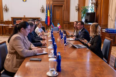 Азербайджанская делегация провела встречи в парламенте Румынии