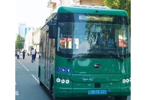 Bu istiqamətdə avtobuslar ödənişsiz