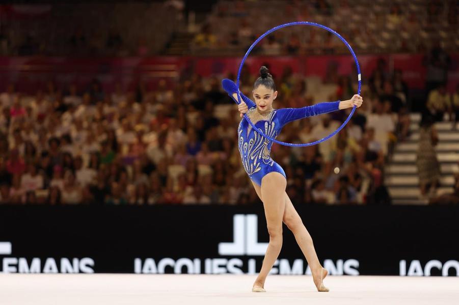Азербайджанская гимнастка на чемпионате мира