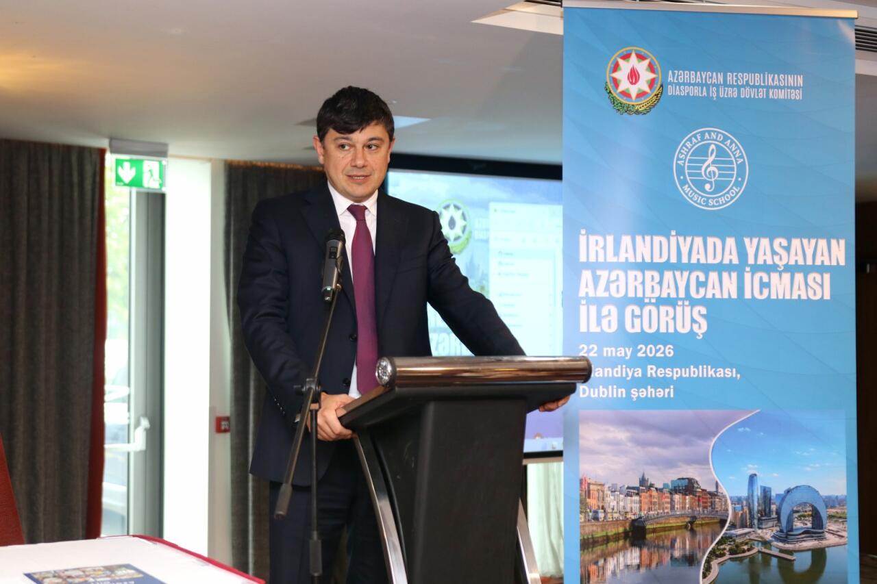 Azərbaycan diasporu Dublində ilk dəfə geniş icma toplantısında bir araya gəlib