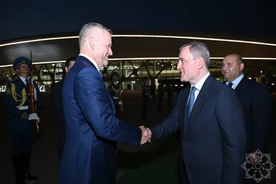 Президент Словакии вылетел из Физули в Баку