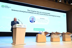Снижение уровня Каспия вызывает серьезную обеспокоенность - Рауф Гаджиев (ФОТО)