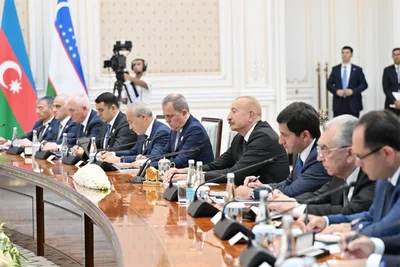 Президент Азербайджана поблагодарил Президента Узбекистана за помощь в восстановлении Карабаха