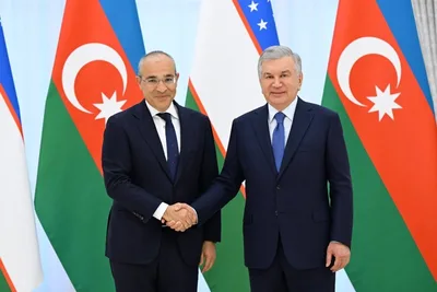 Президент Узбекистана принял министра экономики Азербайджана