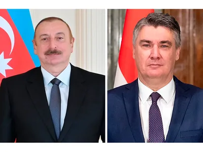 Ильхам Алиев поздравил Зорана Милановича с национальным праздником Хорватии