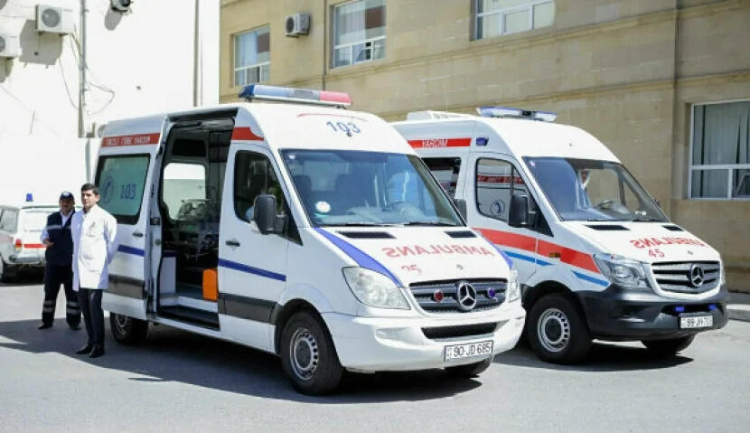 Bakıda sürücü sükan arxasında öldü